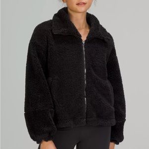 Lululemon cinchanble fleece zip up